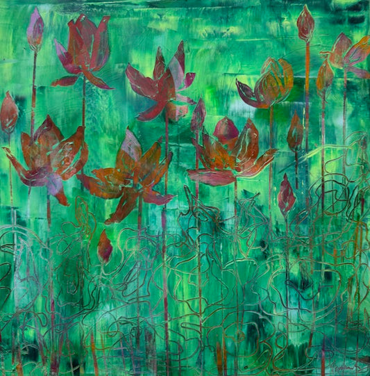 Eco Tote Bag - lotus love